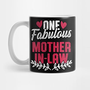 One Fabulous Mother In Law Womens Mothers Day Mug